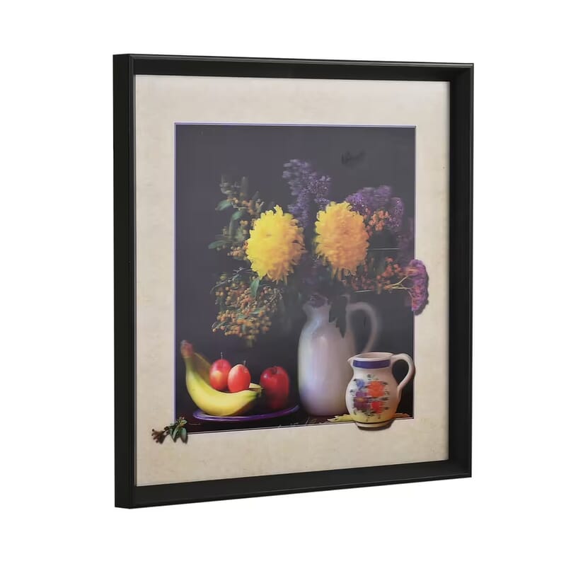Decorative Flower Photo Frame