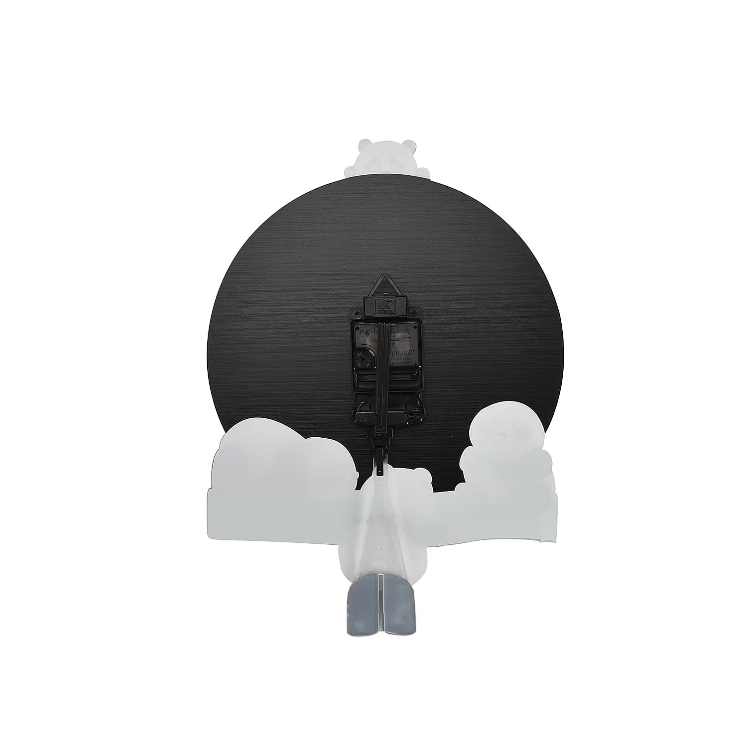 Panda Pendulum Wall Clock (2xAA Not Included)
