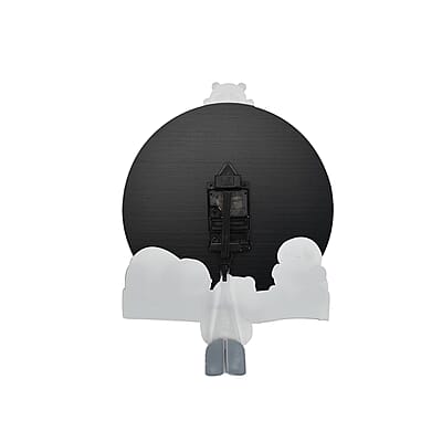 Panda Pendulum Wall Clock (2xAA Not Included)