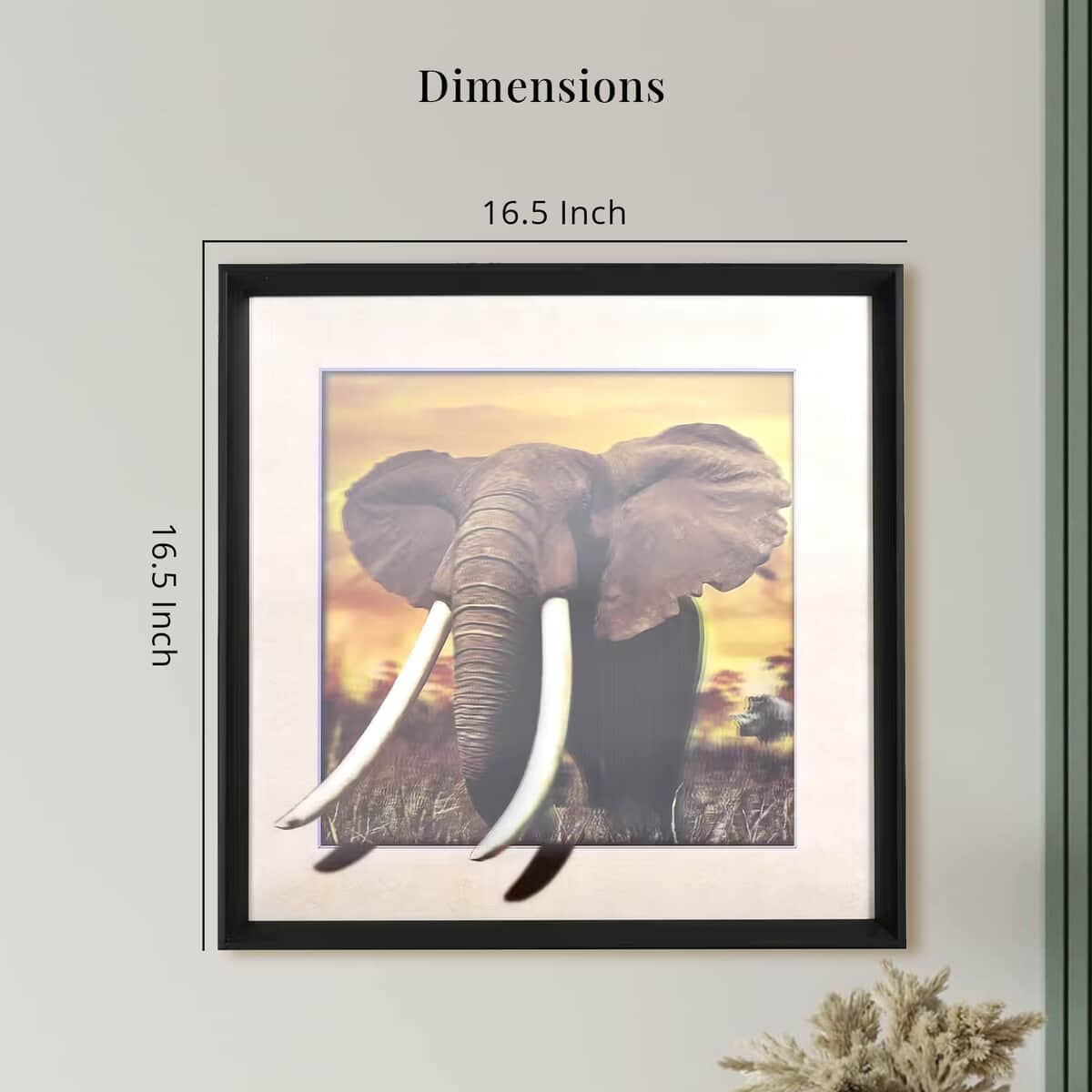 Decorative Elephant Photo Frame image number 5