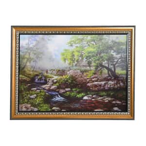 2 Waterfall Pictures in Photo Frame (16x22)