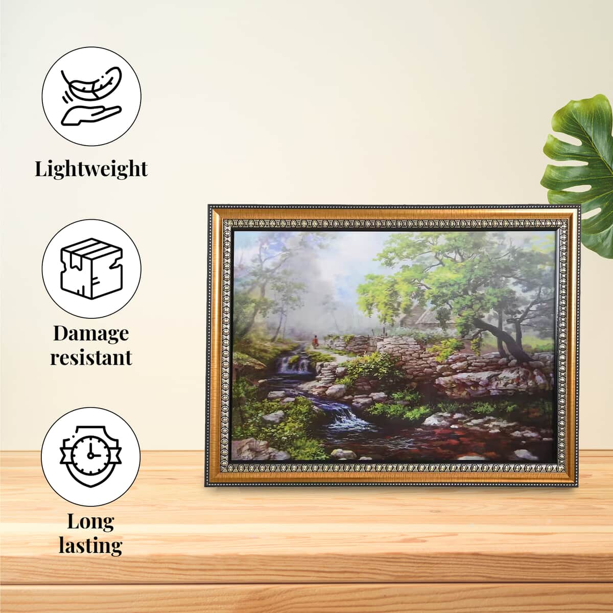 2 Waterfall Pictures in Photo Frame (16x22) image number 2