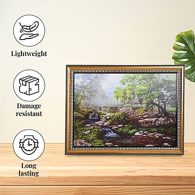 2 Waterfall Pictures in Photo Frame (16x22)