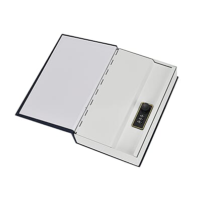 Blue Dictionary Diversion Secret Hidden Security Book Safe with Combination Lock