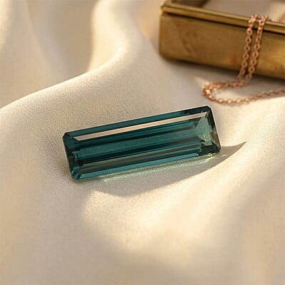 Certified and Appraised AAAA Monte Belo Indicolite (Bgt Free Size) 6.47 ctw
