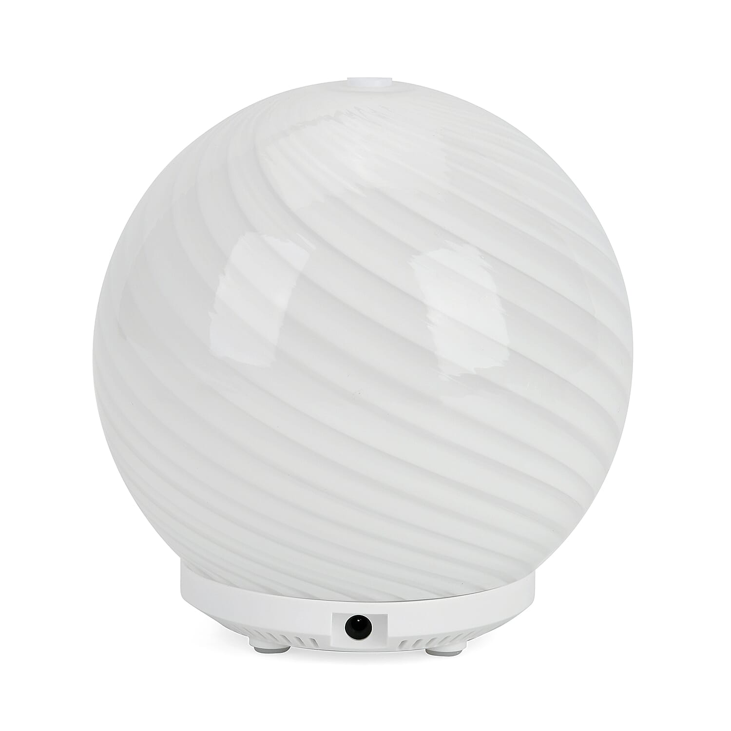 Spherical Essential Oil Diffuser with LED Color Mood Lights, Aromatherapy, and 10 Essential Oils (5W, 120ml)