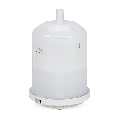 Spherical Essential Oil Diffuser with LED Color Mood Lights, Aromatherapy, and 10 Essential Oils (5W, 120ml)
