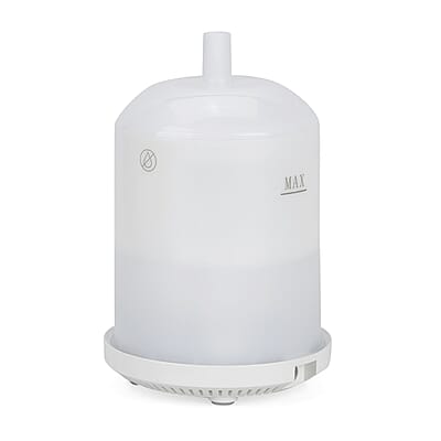 Spherical Essential Oil Diffuser with LED Color Mood Lights, Aromatherapy, and 10 Essential Oils (5W, 120ml)
