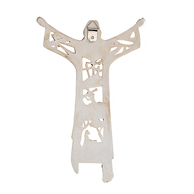 Decorative Jesus Christ Carved Wall Hanging Cross