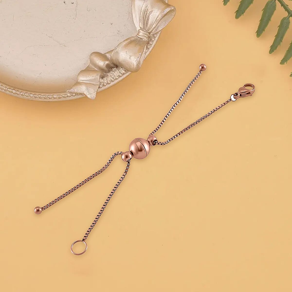 ION Plated RG Stainless Steel 1.2mm Box Chain 3Inch with 8mm Magnetic Lock and Lobster Lock image number 1