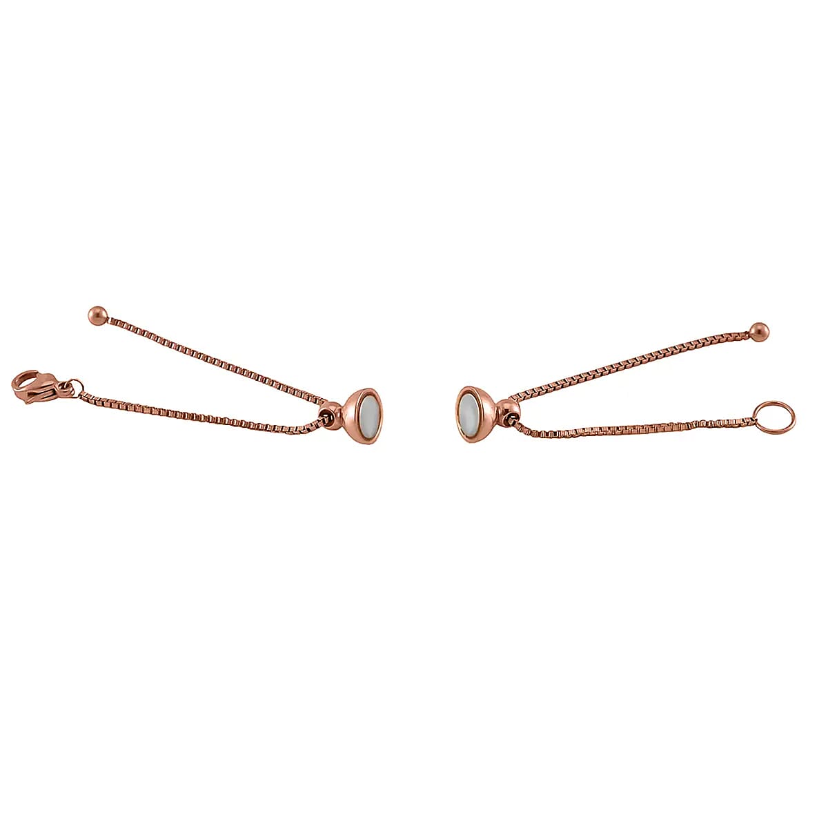 ION Plated RG Stainless Steel 1.2mm Box Chain 3Inch with 8mm Magnetic Lock and Lobster Lock image number 4