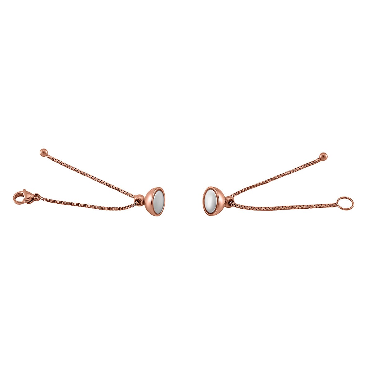 ION Plated RG Stainless Steel 1.2mm Box Chain 3Inch with 10mm Magnetic Lock and Lobster Lock image number 2