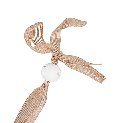 Wooden Cross Saved by Grace Hanging Ornament
