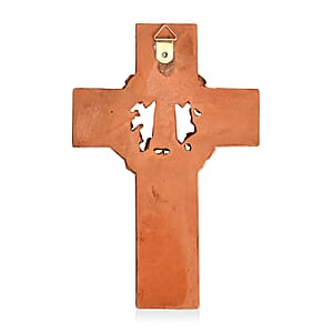 Decorative Jesus Christ Carved Wall Hanging Cross
