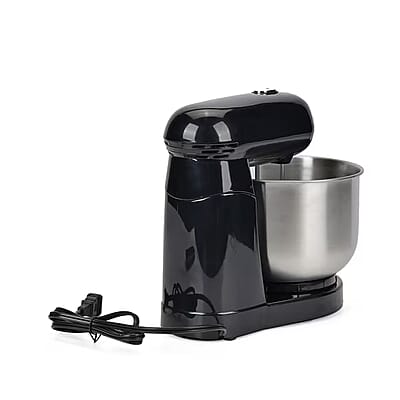 Homesmart Multi-purpose 3.5L Stand Mixer with 2pcs Beaters and 2pcs Hooks- Black