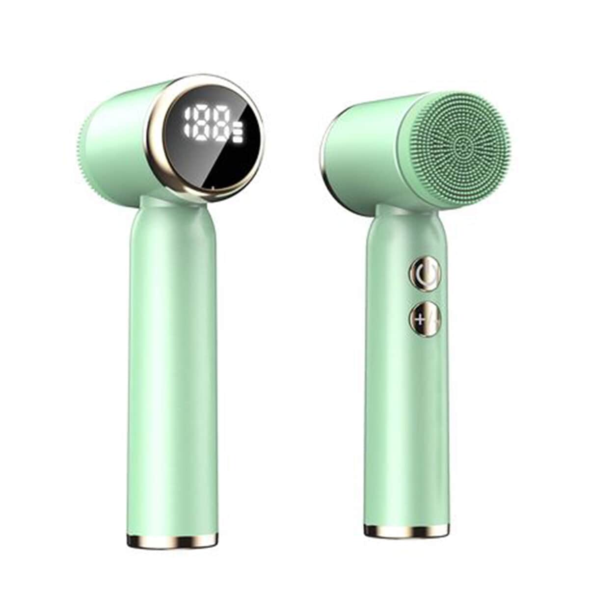 Bene Beauty LED Rotating Facial Cleaning Brush - Green image number 0