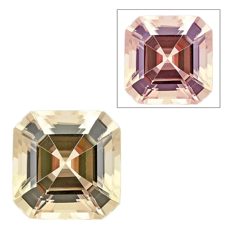 Asscher Cut AAAA Turkizite (Sqr 7 mm) 2.00 ctw
