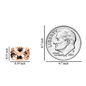 AAAA Marropino Morganite (Cush 10x8 mm) 2.20 ctw