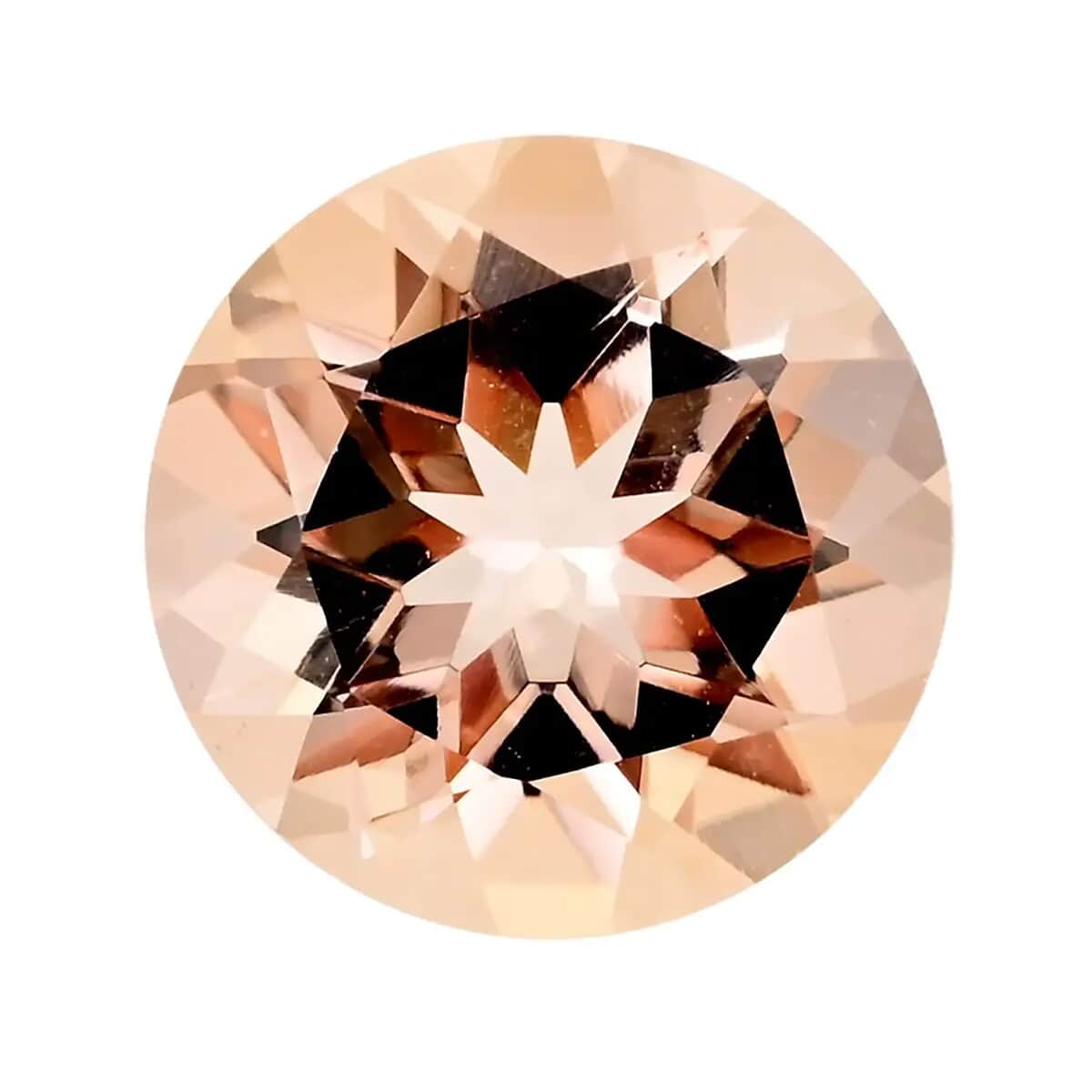 AAAA Marropino Morganite (Rnd 9 mm) 2.20 ctw image number 0