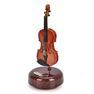 Exquisite Violin Music Box (Battery not Included)