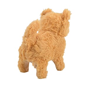 Livmore Yellow Walking Plus Dog Toy (2xAA Battery Not Included)