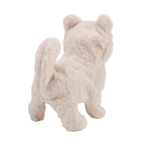 Livmore White Walking Plus Dog Toy (2xAA Battery Not Included)