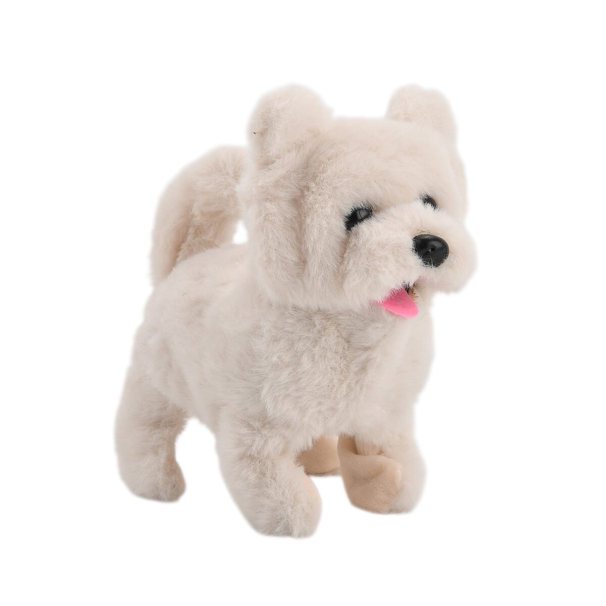 Livmore White Walking Plus Dog Toy (2xAA Battery Not Included) image number 4