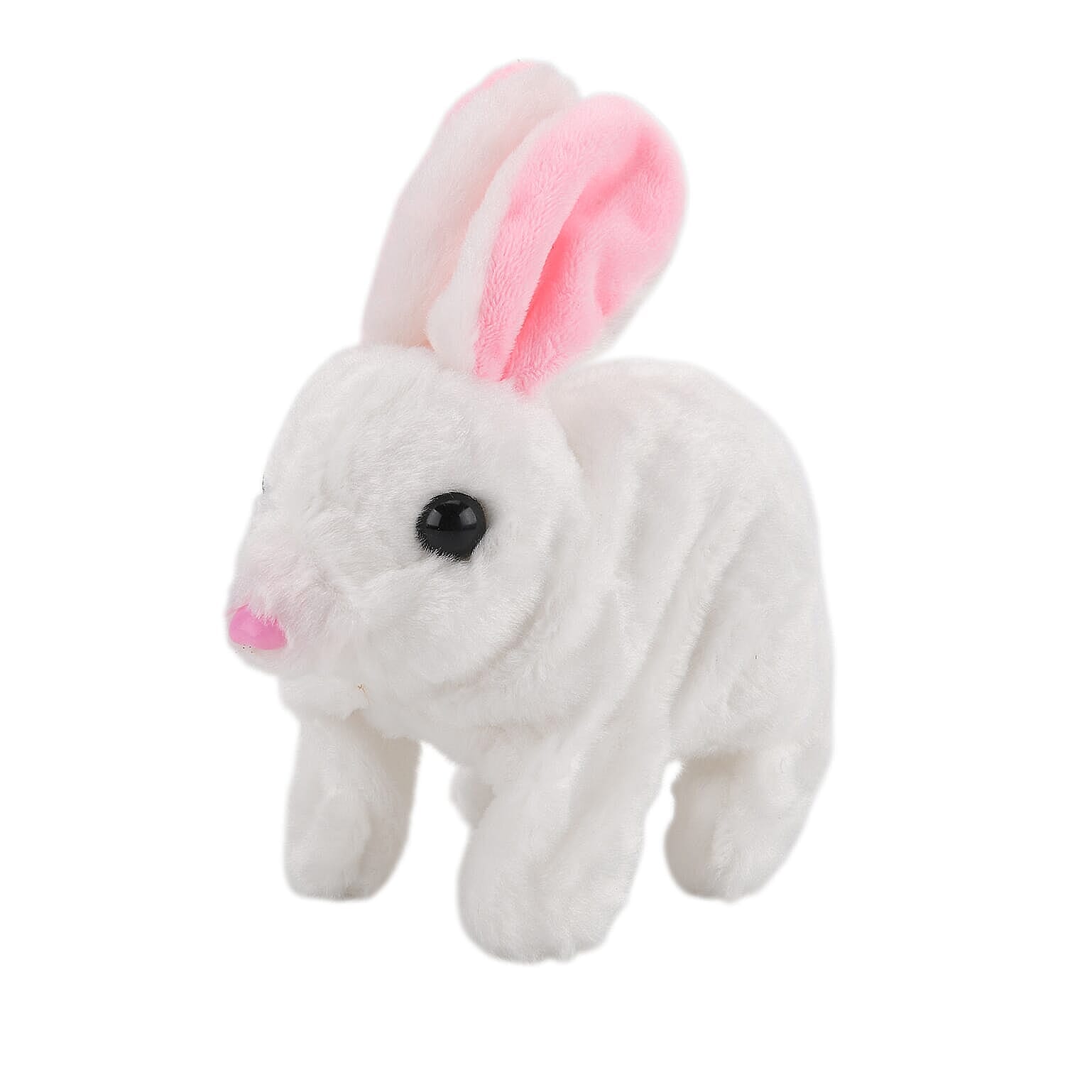 Buy Livmore White Walking Plush Rabbit (2xAA Battery Not Included
