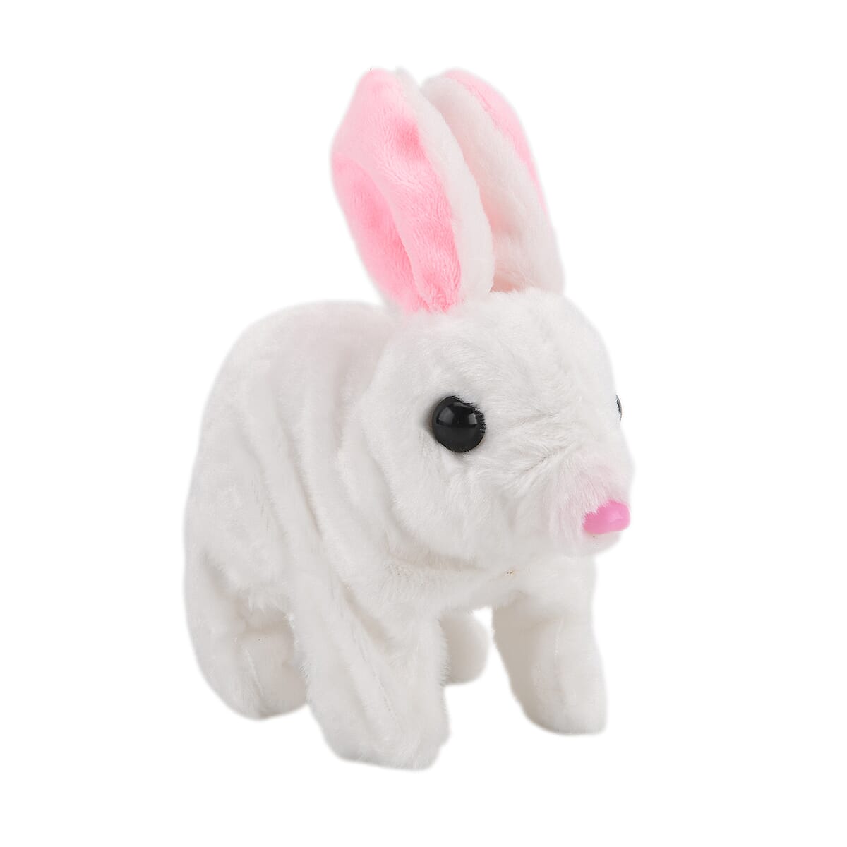 Livmore White Walking Plush Rabbit (2xAA Battery Not Included) image number 4