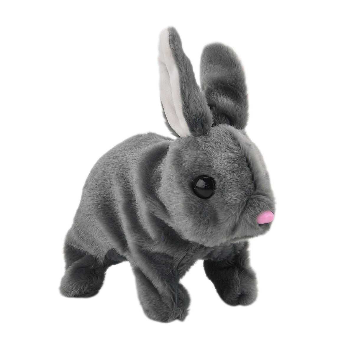 Livmore Gray Walking Plush Rabbit (2xAA Battery Not Included) image number 4