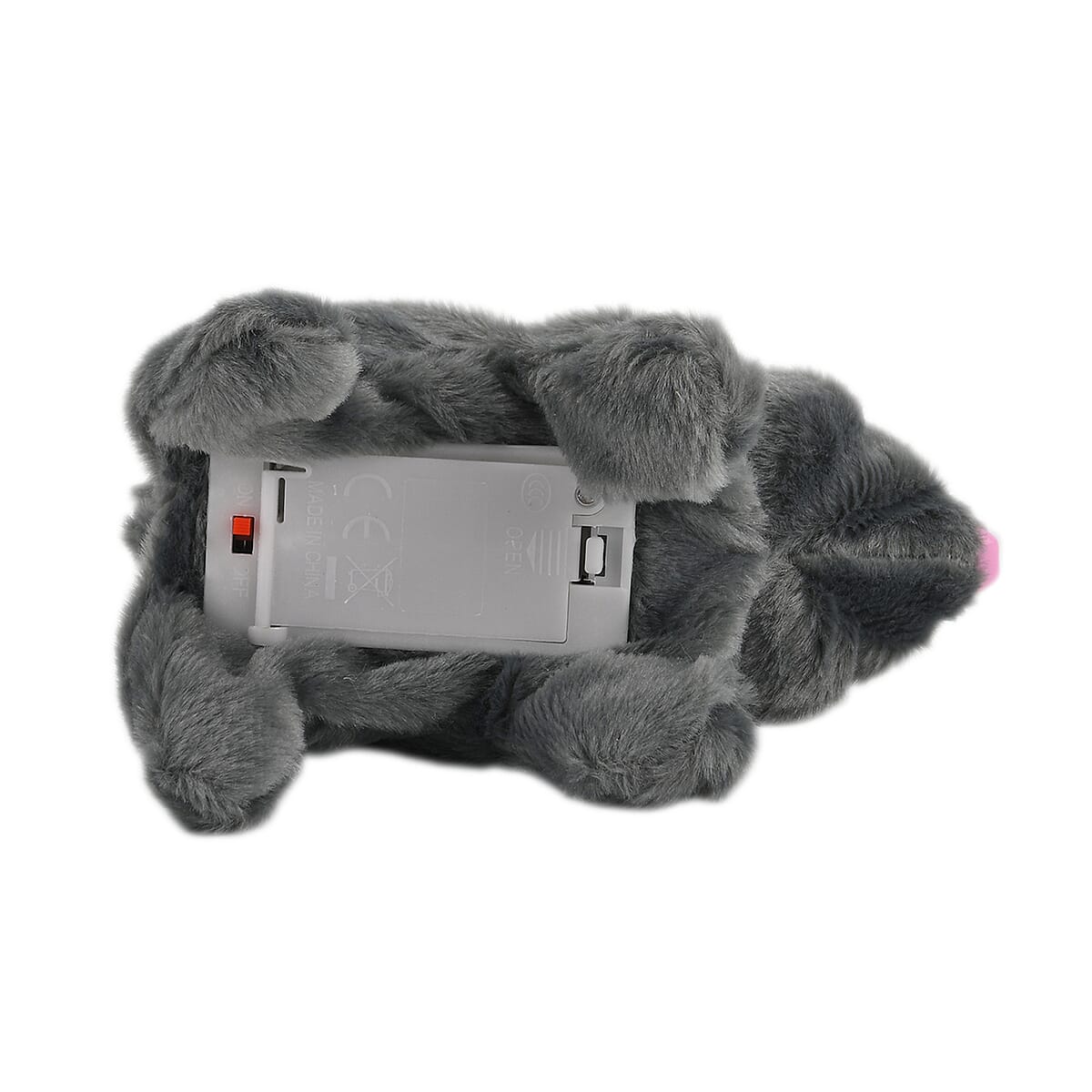 Livmore Gray Walking Plush Rabbit (2xAA Battery Not Included) image number 5