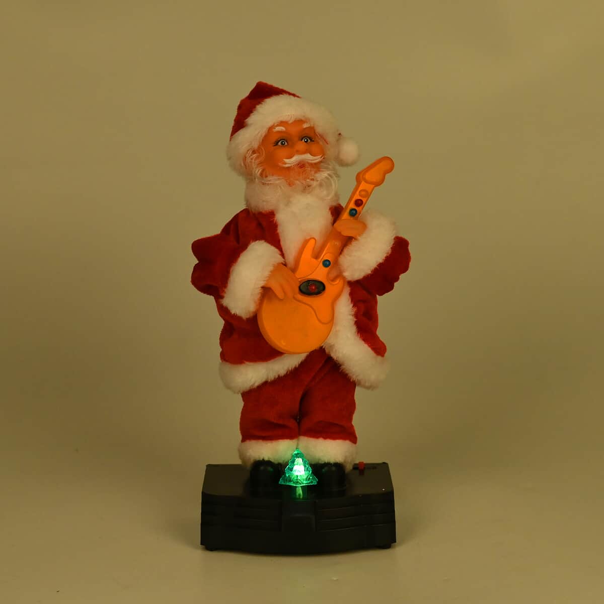 10-inch Electronic Santa Claus with Music and Dancing (3xAA Not Included) image number 1