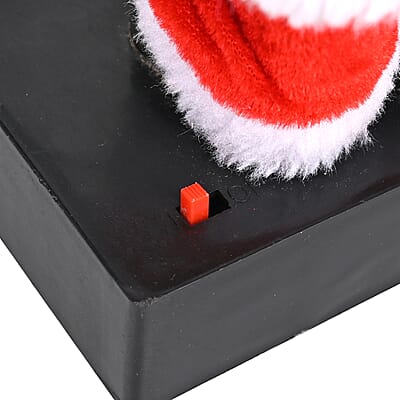 10-inch Electronic Santa Claus with Music and Dancing (3xAA Not Included)