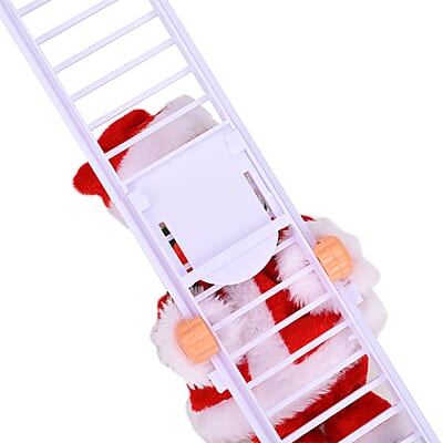 8-inch Ladder Climbing Santa Claus with Dancing and Singing (AAx3 Not Included)