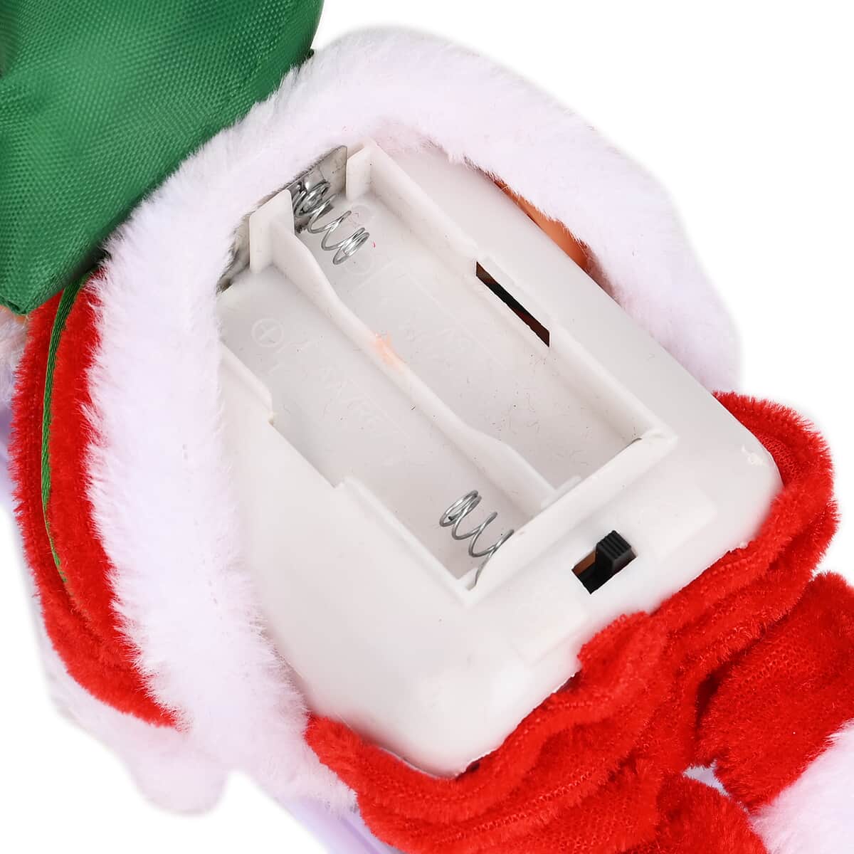 8-inch Ladder Climbing Santa Claus with Dancing and Singing (AAx3 Not Included) image number 7