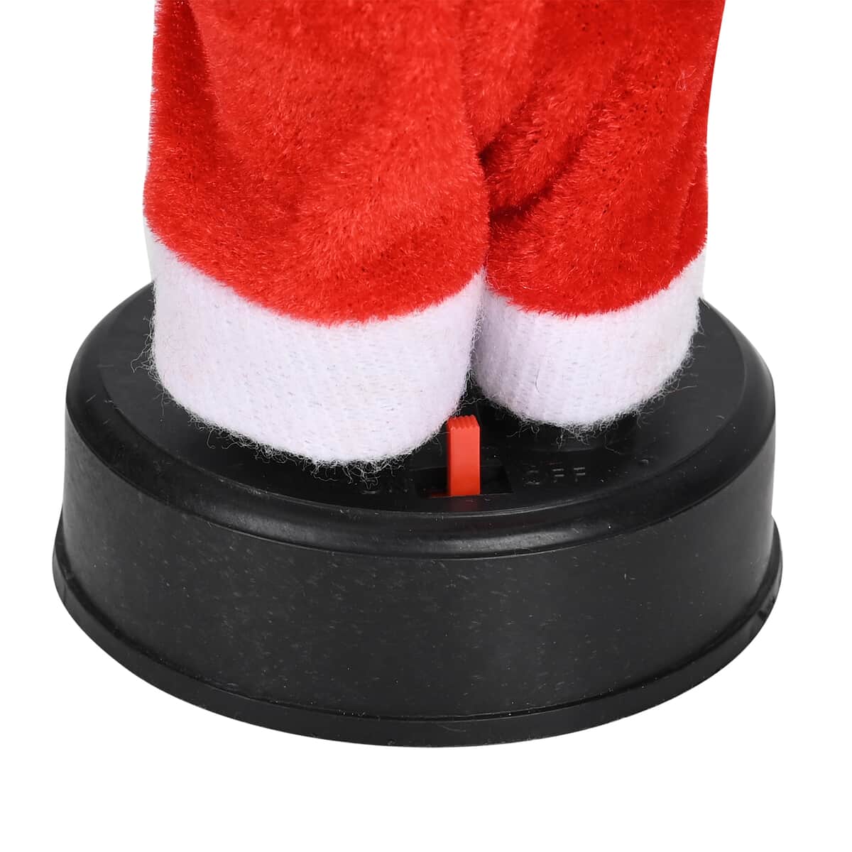 Bring Fun, Dancing and Singing 8-inch Santa Claus with Torch (2xAA Not Included) image number 5