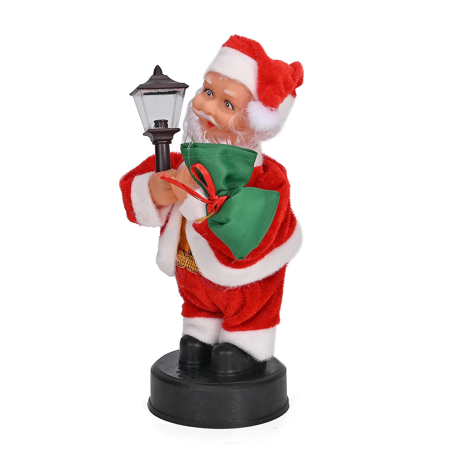 8-inch Climbing Santa with Music & Movement | Holiday Decor Essential