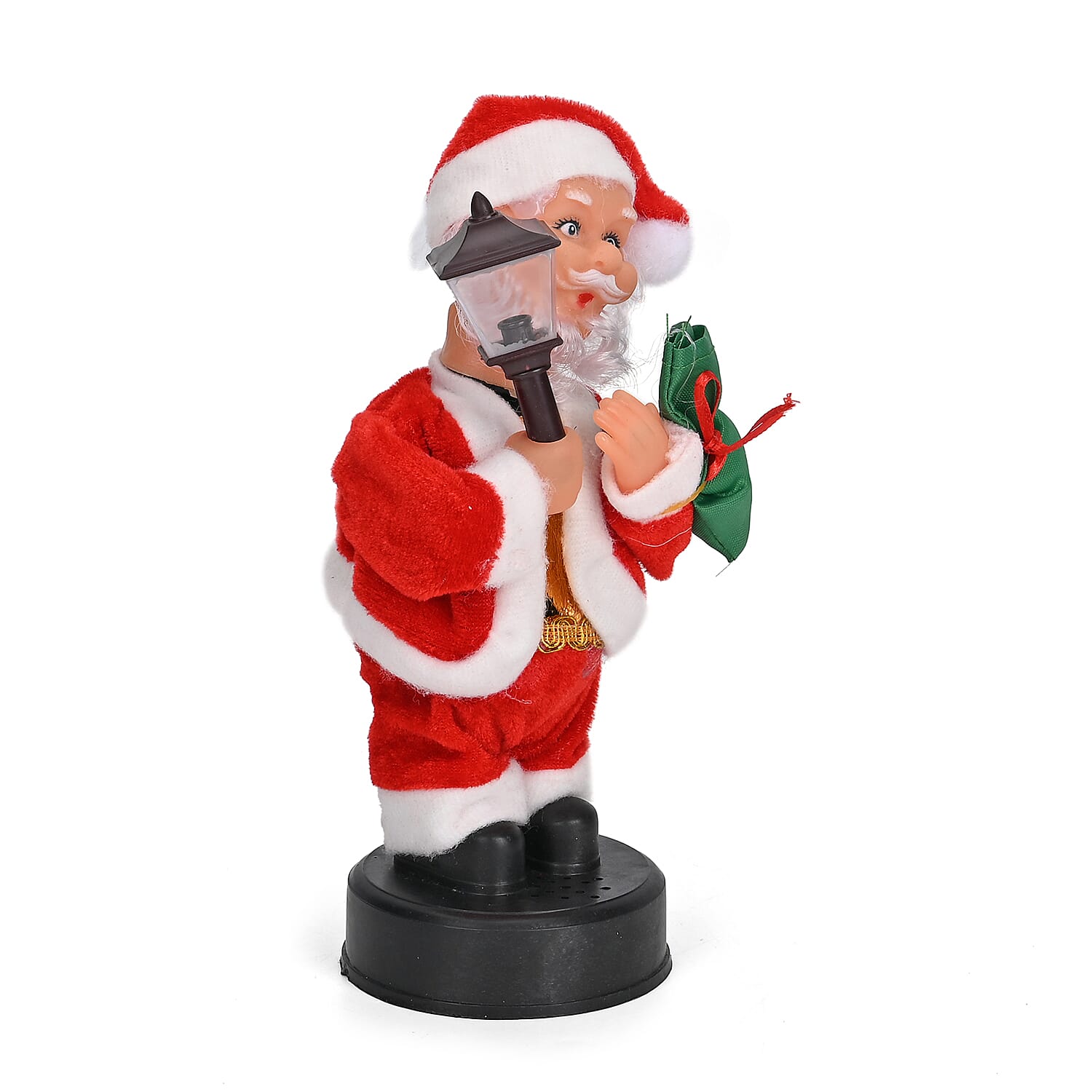 8-inch Climbing Santa with Music & Movement | Holiday Decor Essential