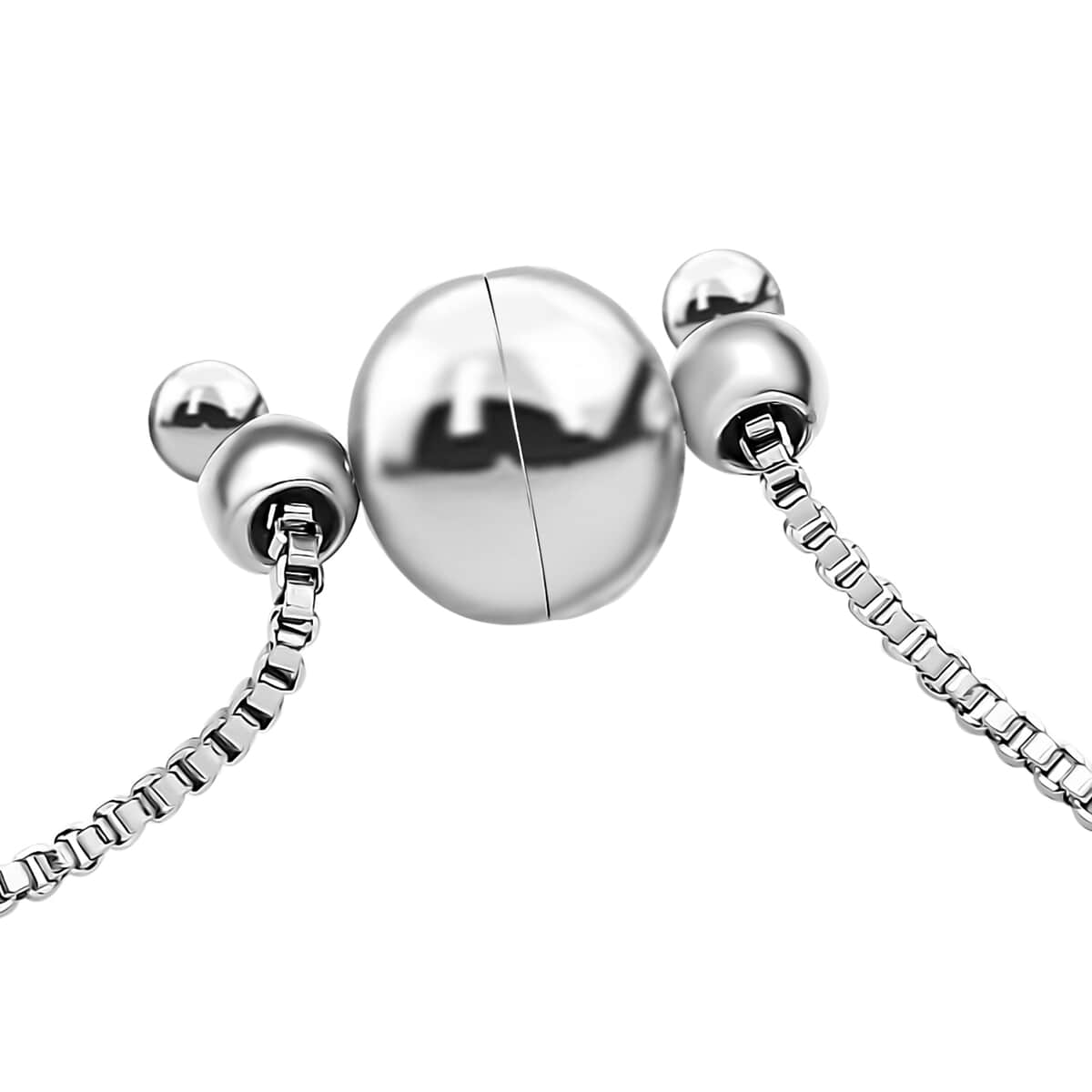 Turtle Bracelet in Platinum Bond & Stainless Steel (10.50 In) image number 2