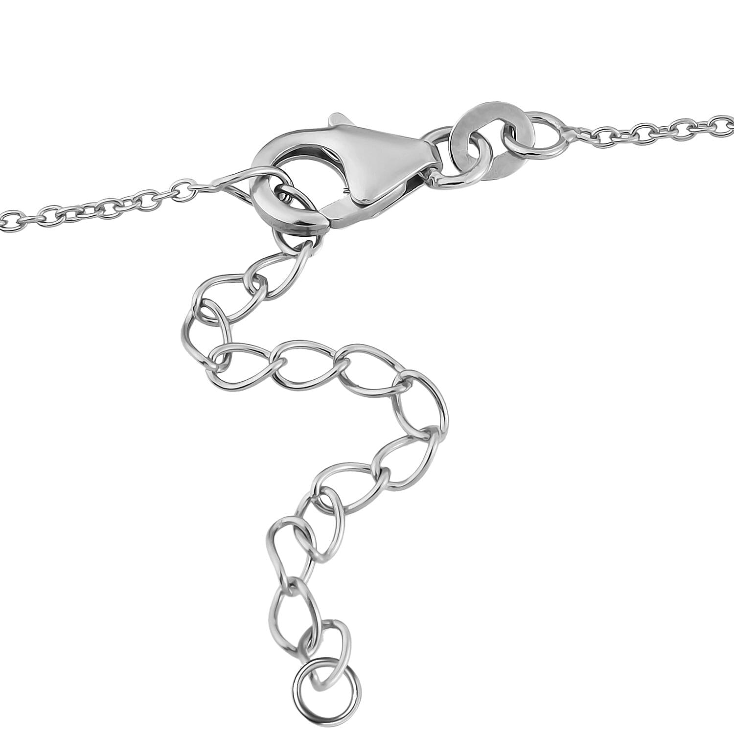 Zawadi Chocolate Sapphire and Brazilian Smoky Quartz Molten Moments Necklace 18-20 Inches in Rhodium Over Sterling Silver 37.50 ctw