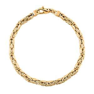 14K Yellow Gold Byzantine Chain Bracelet (7.50 In) 9.25 Grams