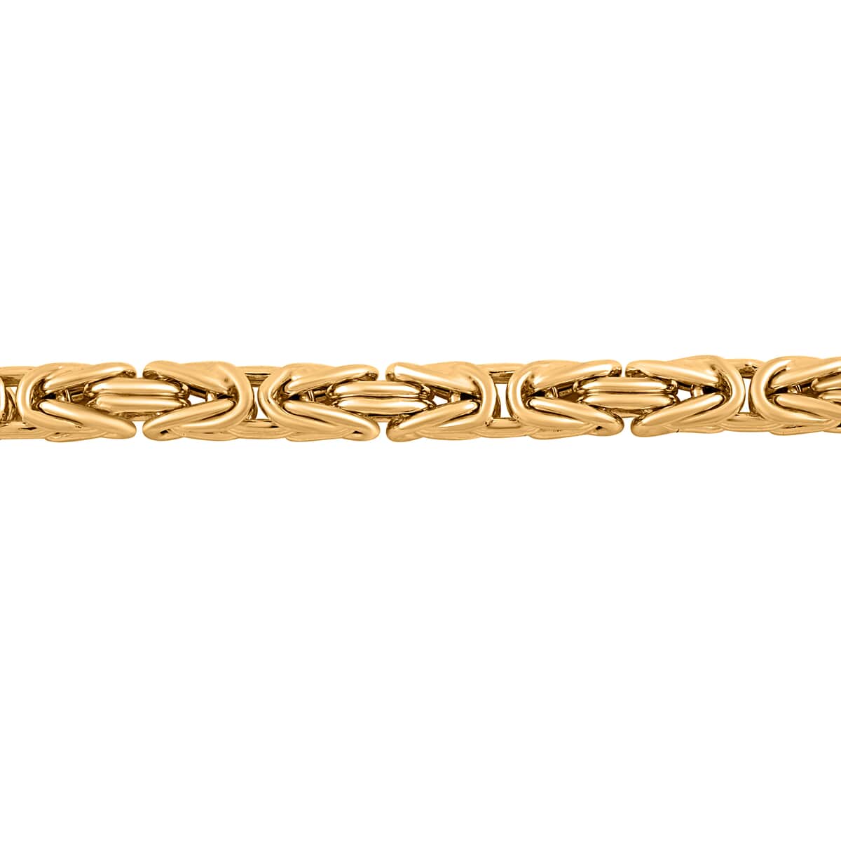 14K Yellow Gold Byzantine Chain Bracelet (7.50 In) 9.25 Grams image number 2