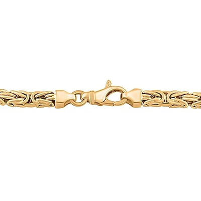 14K Yellow Gold Byzantine Chain Bracelet (7.50 In) 9.25 Grams