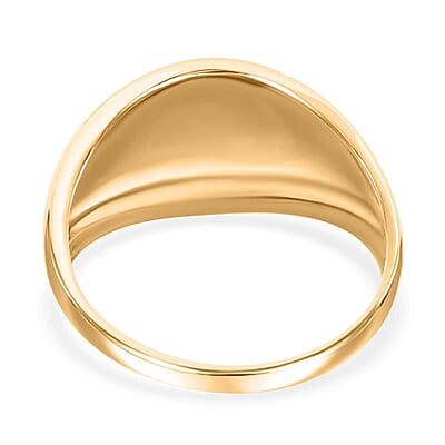 Sand Dunes Dome Ring in 10K Yellow Gold (Size 10.0) 1.75 Grams