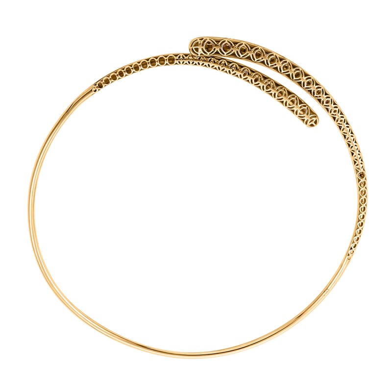 Clarte Sul Mare Collection Multi Sapphire and Moissanite Necklace 16 Inches in Vermeil Yellow Gold Over Sterling Silver 2.35 ctw