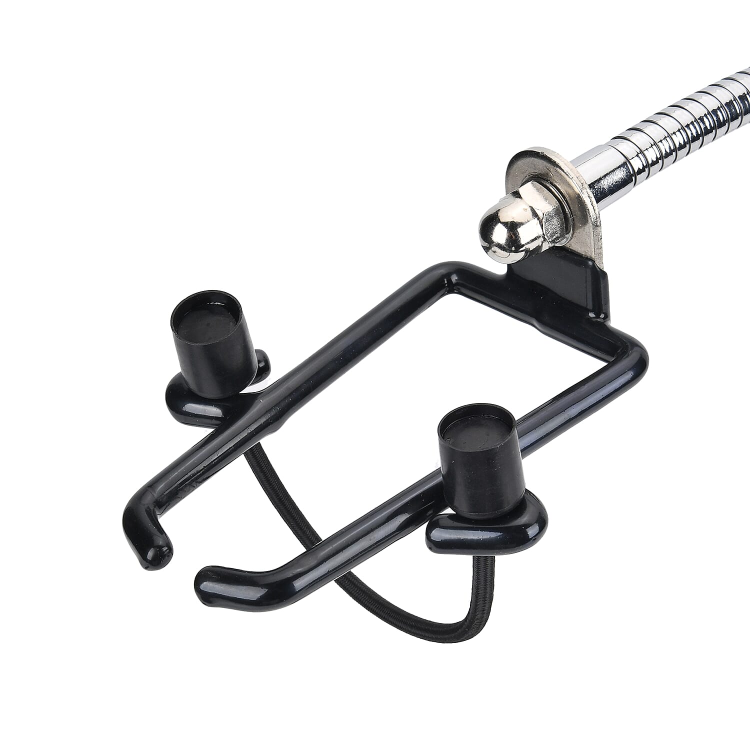 360-Degree Rotating Hands-Free Ultra Powerful 4.6'' Rubber Suction Cup Hair Tool Holder