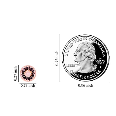 AAAA Pink Morganite (Rnd 7 mm) 1.00 ctw