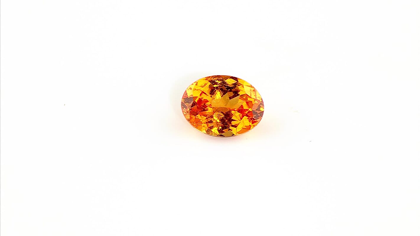 AAAA Tanzanian Mandarin Garnet (Ovl 8x6 mm) 1.20 ctw
