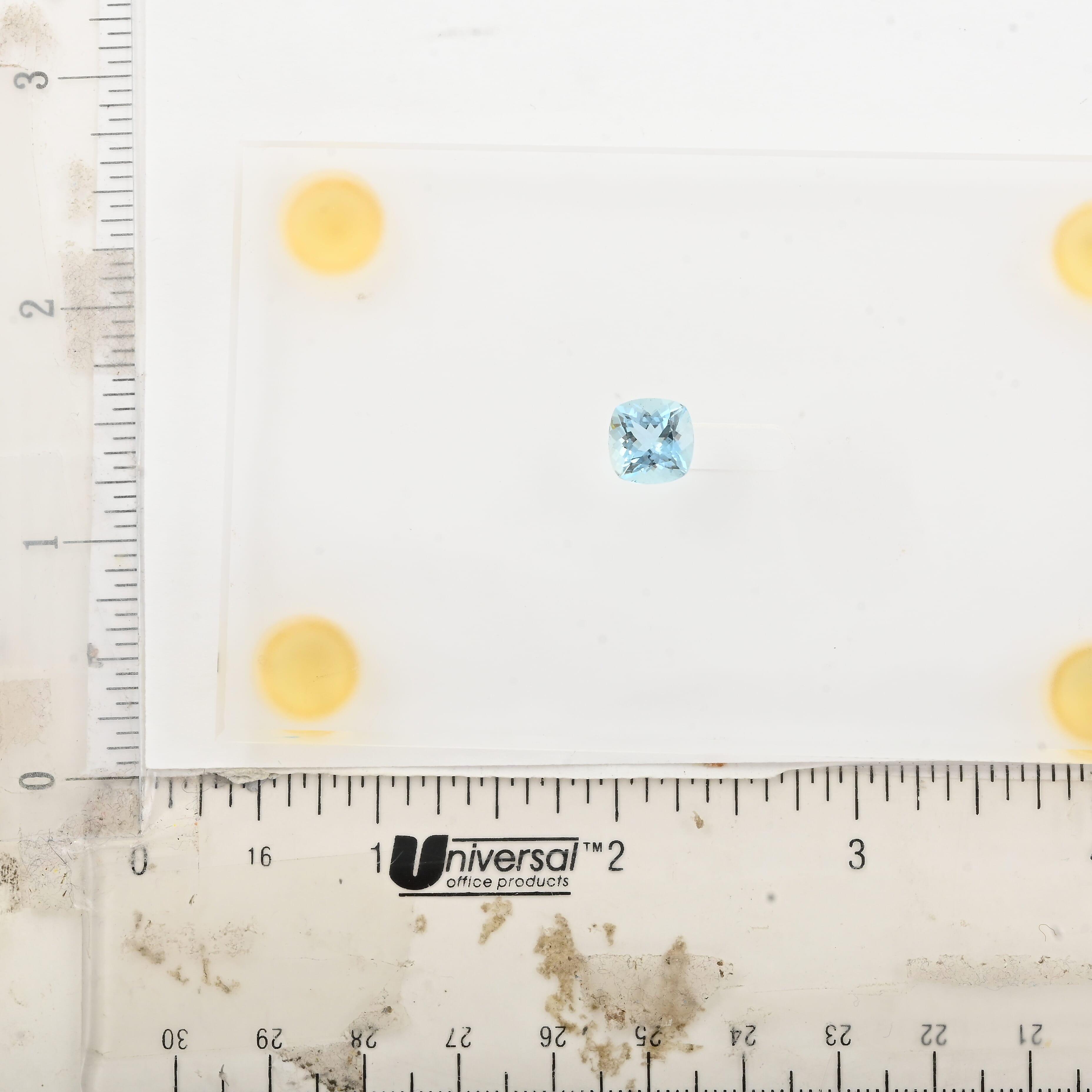 AAAA Santa Maria Aquamarine (Cush Free Size) 2.00 ctw