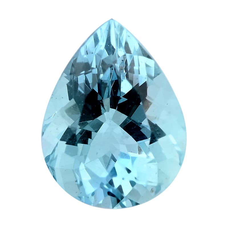 Gem Hunter Collection AAAA Santa Maria Aquamarine (Pear Free Size) 2.00 ctw